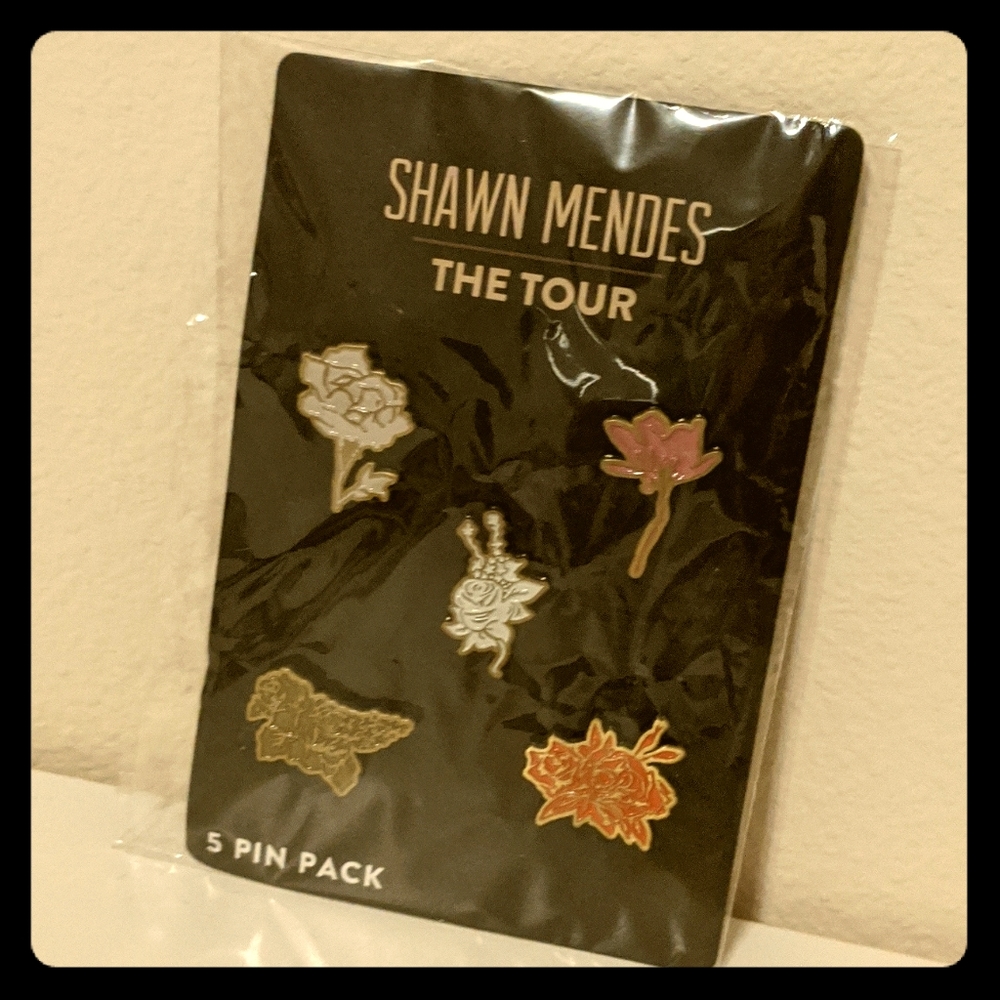 Shawn Mendes The Tour Pin Set